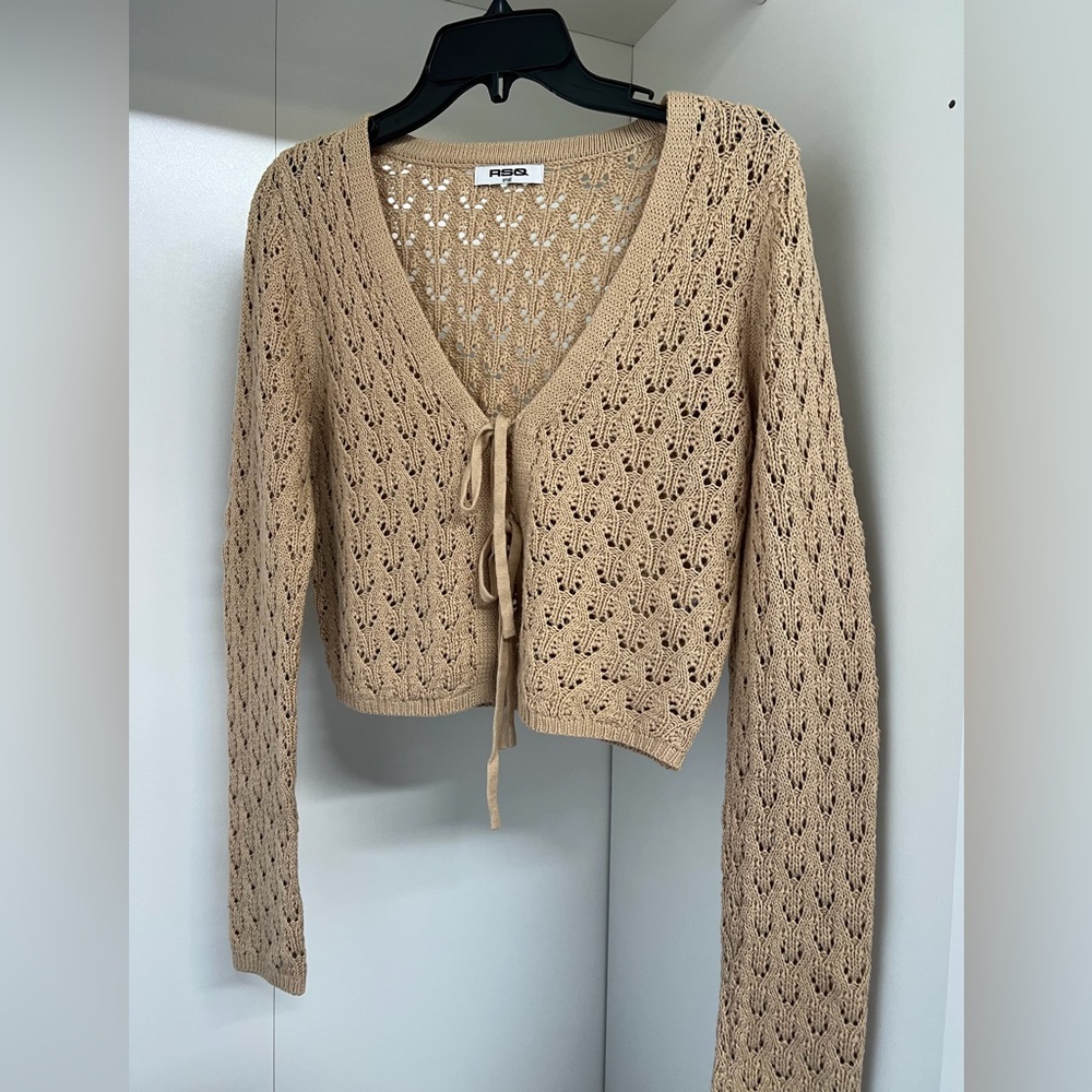 Tilly's Tan Knit Cardigan